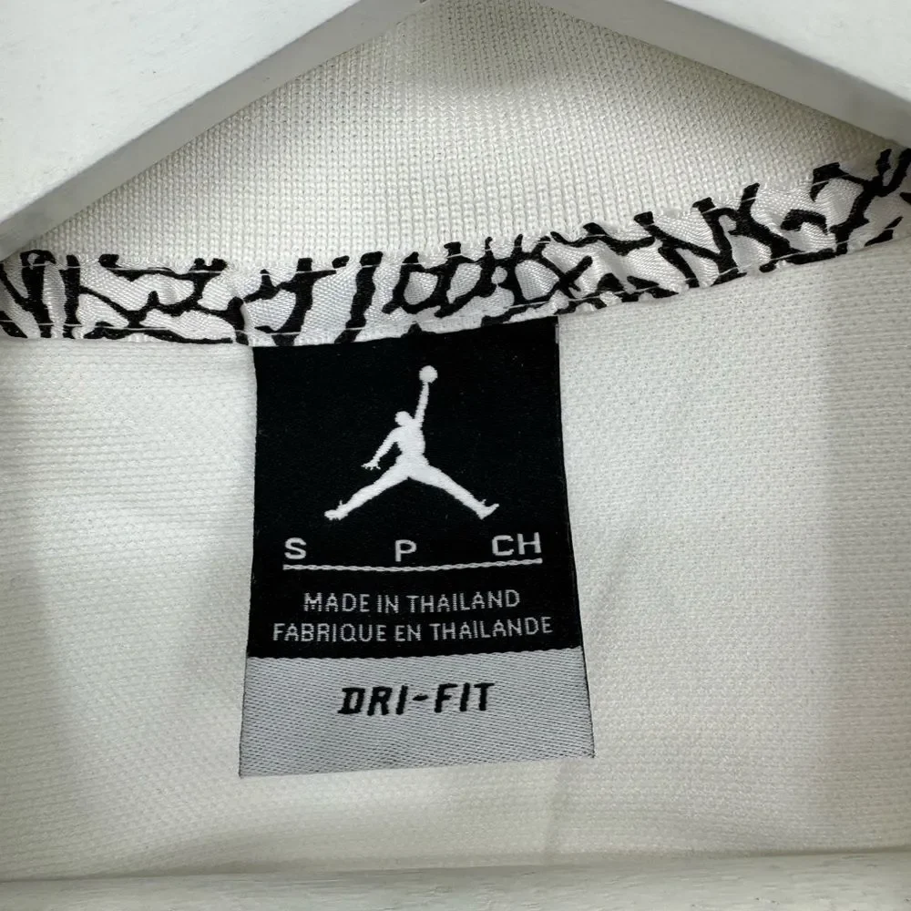 Jordan Sport Dri-Fit Polo White‎ Size Small